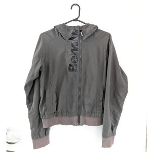 Bench Women's Gray Soft Hooded Jacket
